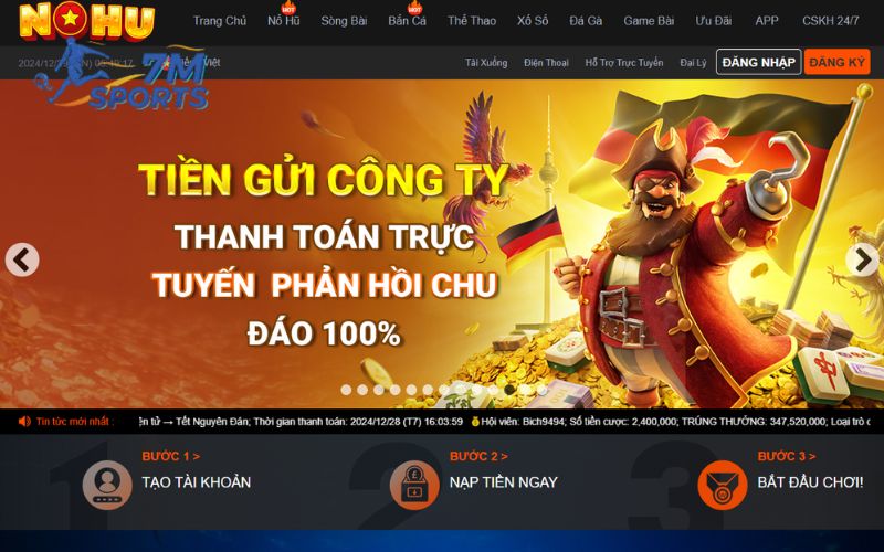 Một vài khuyến mãi Nohu dễ nhận tiền nhất