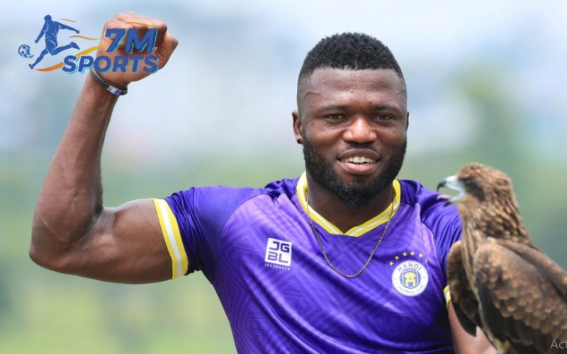 Augustine Chidi Kwem của Hà Nội FC, với mức định giá lên tới 850.000 euro