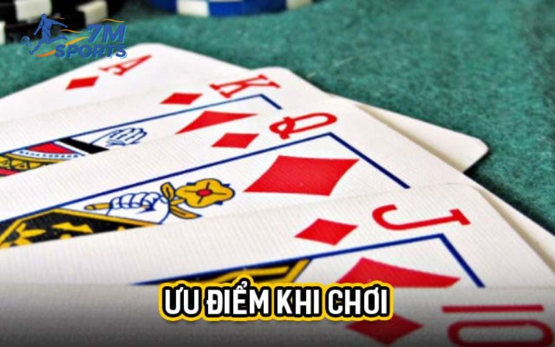 Ưu điểm nổi bật khi newbie chơi Bull Bull tại 77bet